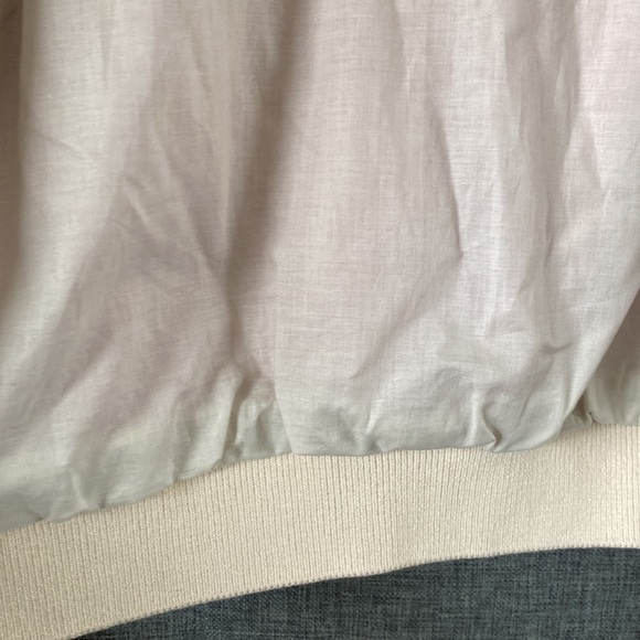 S.T.R.A. Suede and Leather Lightweight Bomber Jacket in Rose Pink - Med - Picture 12 of 12